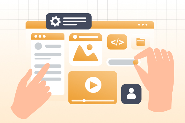 Template Designer yang Intuitif